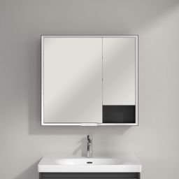 Villeroy & Boch My View+ szafka 80x16,8x75 cm z lustrem Graphite B48180VR