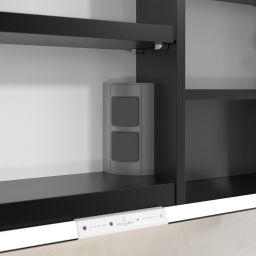 Villeroy & Boch My View+ szafka 80x16,8x75 cm z lustrem Graphite B48180VR