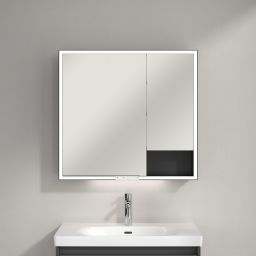 Villeroy & Boch My View+ szafka 80x16,8x75 cm z lustrem Graphite B48180VR