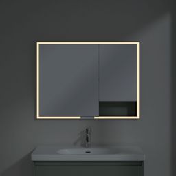 Villeroy & Boch My View+ szafka 100x16,8x75 cm z lustrem Soft Green B48210AF