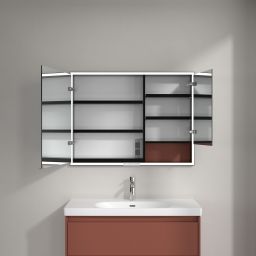 Villeroy & Boch My View+ szafka 100x16,8x75 cm z lustrem Wine Red B48210AH