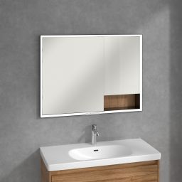 Villeroy & Boch My View+ szafka 100x16,8x75 cm z lustrem Oak Kansas B48210RH