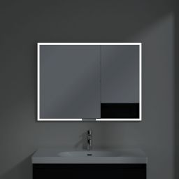 Villeroy & Boch My View+ szafka 100x16,8x75 cm z lustrem Volcano Black B48210VL