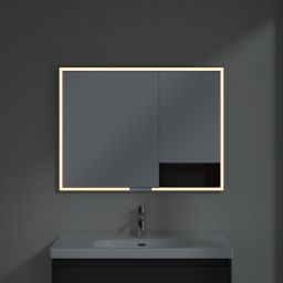 Villeroy & Boch My View+ szafka 100x16,8x75 cm z lustrem grafitowa B48210VR