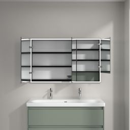 Villeroy & Boch My View+ szafka 120x16,8x75 cm z lustrem Soft Green B48212AF