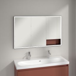 Villeroy & Boch My View+ szafka 120x16,8x75 cm z lustrem Wine Red B48212AH