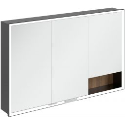 Villeroy & Boch szafka 120x16,8x75 cm z lustrem Oak Kansas B48212RH