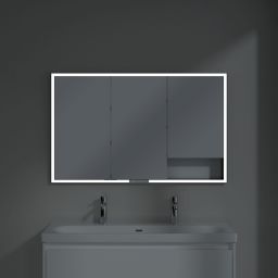 Villeroy & Boch My View+ szafka 120x16,8x75 cm z lustrem Pure White B48212VF