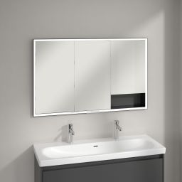 Villeroy & Boch My View+ szafka 120x16,8x75 cm z lustrem grafitowa B48212VR
