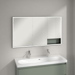 Villeroy & Boch My View+ szafka 130x16,8x75 cm z lustrem soft green B48213AF