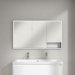 Villeroy & Boch My View+ szafka 130x16,8x75 cm z lustrem Brilliant White B48213VE
