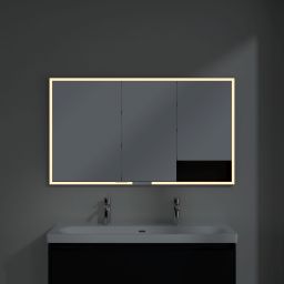 Villeroy & Boch My View+ szafka 130x16,8x75 cm z lustrem Volcano Black B48213VL