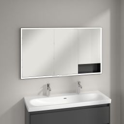 Villeroy & Boch My View+ szafka 130x16,8x75 cm z lustrem grafitowa B48213VR