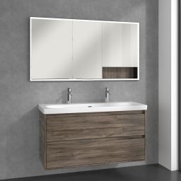 Villeroy & Boch My View+ szafka 140x16,8x75 cm z lustrem Stone Oak B48214RK