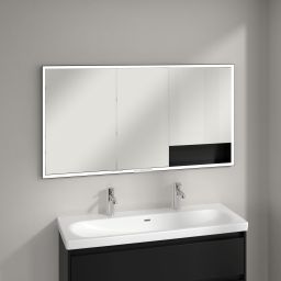 Villeroy & Boch My View+ szafka 140x16,8x75 cm z lustrem Volcano Black B48214VL