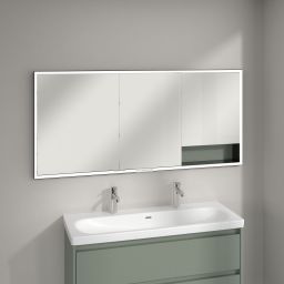 Villeroy & Boch My View+ szafka 160x16,8x75 cm z lustrem  soft green B48216AF