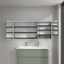 Villeroy & Boch My View+ szafka 160x16,8x75 cm z lustrem  soft green B48216AF