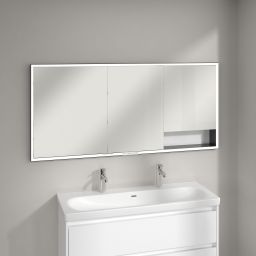 Villeroy & Boch My View+ szafka 160x16,8x75 cm z lustrem biała B48216VE