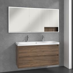 Villeroy & Boch My View+ szafka 160x16,8x75 cm z lustrem Arizona Oak B48216VH