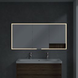 Villeroy & Boch My View+ szafka 160x16,8x75 cm z lustrem Arizona Oak B48216VH