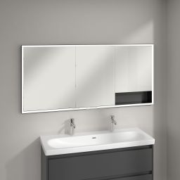 Villeroy & Boch My View+ szafka 160x16,8x75 cm z lustrem grafitowa B48216VR