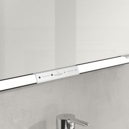 Villeroy & Boch My View+ szafka 60x16,8x75 cm z lustrem do zabudowy lewa aluminium B4826L00