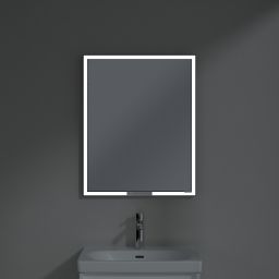 Villeroy & Boch My View+ szafka 60x16,8x75 cm z lustrem do zabudowy lewa aluminium B4826L00