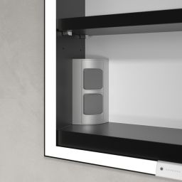 Villeroy & Boch My View+ szafka 60x16,8x75 cm z lustrem do zabudowy prawa aluminium B4826R00