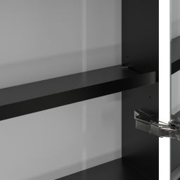 Villeroy & Boch My View+ szafka 60x16,8x75 cm z lustrem do zabudowy prawa aluminium B4826R00