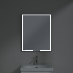 Villeroy & Boch My View+ szafka 60x16,8x75 cm z lustrem do zabudowy prawa aluminium B4826R00