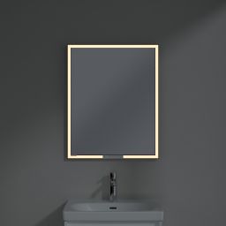 Villeroy & Boch My View+ szafka 60x16,8x75 cm z lustrem do zabudowy prawa aluminium B4826R00