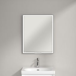 Villeroy & Boch My View+ szafka 60x16,8x75 cm z lustrem do zabudowy prawa aluminium B4826R00