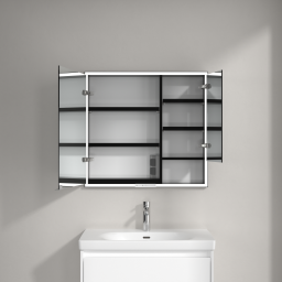 Villeroy & Boch My View+ szafka 80x16,8x75 cm z lustrem Pure White B48280VF