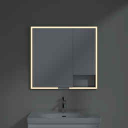 Villeroy & Boch My View+ szafka 80x16,8x75 cm z lustrem Pure White B48280VF