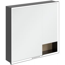 Villeroy & Boch My View+ szafka 80x16,8x75 cm z lustrem do zabudowy Nordic Oak B48280VJ