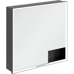 Villeroy & Boch My View+ szafka 80x16,8x75 cm z lustrem grafitowa B48280VR