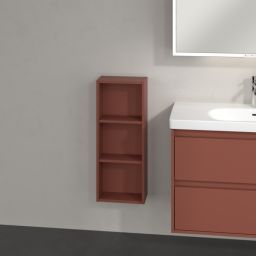 Villeroy & Boch My View+ szafka 30x16,7x75 cm boczna wisząca Wine Red B85530AH