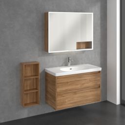 Villeroy & Boch My View+ szafka 30x16,7x75 cm boczna wisząca Oak Kansas B85530RH