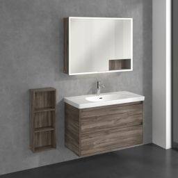 Villeroy & Boch My View+ szafka 30x16,7x75 cm boczna wisząca Stone Oak B85530RK
