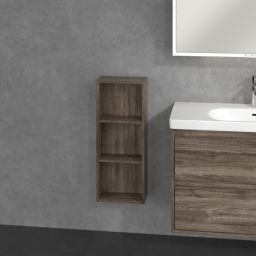 Villeroy & Boch My View+ szafka 30x16,7x75 cm boczna wisząca Stone Oak B85530RK