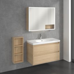 Villeroy & Boch My View+ szafka 30x16,7x75 cm boczna wisząca Nordic Oak B85530VJ