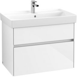 Villeroy & Boch Collaro szafka 75,4 cm podumywalkowa wisząca glossy white C01000DH