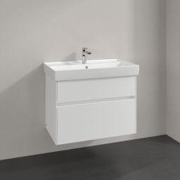 Villeroy & Boch Collaro szafka 75,4 cm podumywalkowa wisząca white matt C01000MS