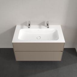 Villeroy & Boch Collaro szafka 99,6x49,8x60,3 cm podumywalkowa wisząca Taupe C13900VM