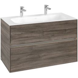 Villeroy & Boch Collaro szafka 99,6x49,8x60,3 cm podumywalkowa wisząca Stone Oak C139B0RK