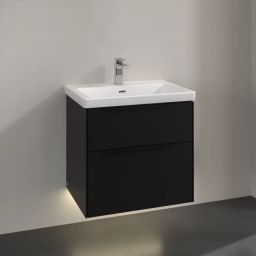 Villeroy & Boch Subway 3.0 szafka 62,2x47,8x57,6 cm podumywalkowa wisząca Volcano Black C576L1VL