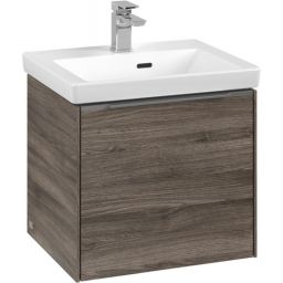 Villeroy & Boch Subway 3.0 szafka 47,3 cm podumywalkowa wisząca z oświetleniem LED Stone Oak C580L0RK