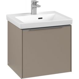 Villeroy & Boch Subway 3.0 szafka 47,3 cm podumywalkowa wisząca z oświetleniem LED Taupe C580L0VM