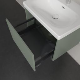 Villeroy & Boch Skyla szafka 57,2x43,9x43,6 cm podumywalkowa wisząca Soft Green C78400AF