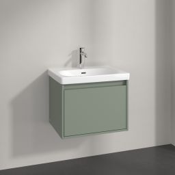 Villeroy & Boch Skyla szafka 57,2x43,9x43,6 cm podumywalkowa wisząca Soft Green C78400AF